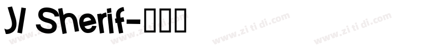 JI Sherif字体转换